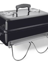 The ultimate in hibachi style cooking, this portable charcoal barbecue provides perfectly cooked steaks or satays over glowing charcoal.