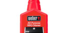 The Weber All Purpose cleaner will keep your barbecue looking its best. It has a unique formula made to specifically remove grease, fat and smoke stains, keeping your barbecue glistening.
