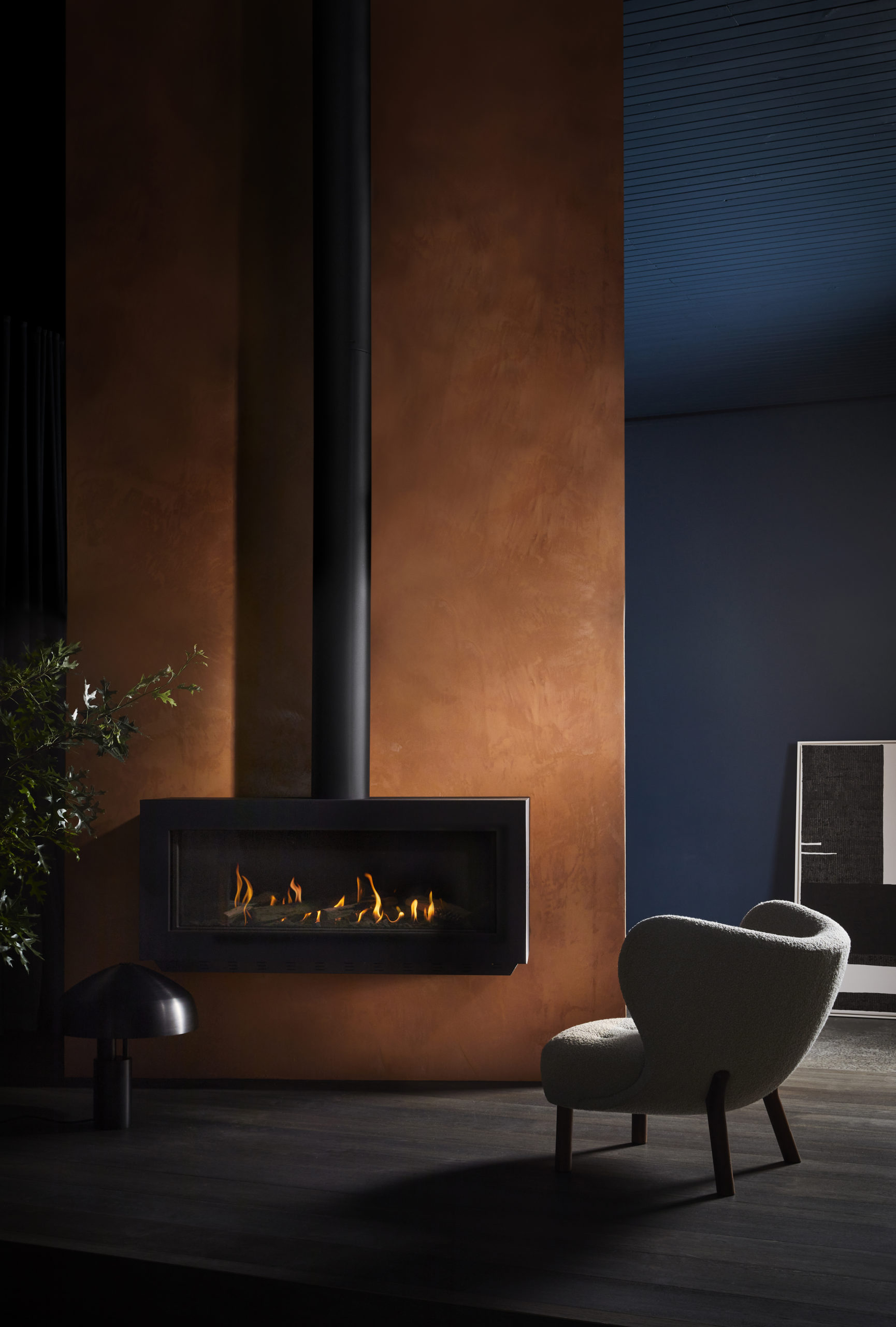 Ortal Stand Alone fire place
