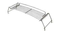 The versatile rack elevates your barbecuing possibilities by acting as a second grill that hovers over the main cooking grill