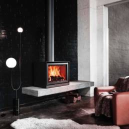 Stûv 16 woodstoves are timeless and suitable for every style.